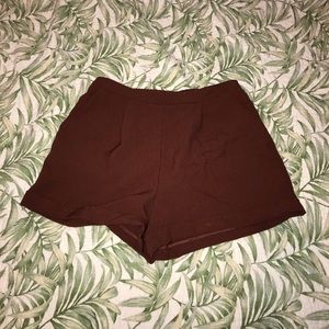 High waisted shorts